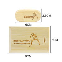 JASTER USB 2.0 Flash Drive de 128GB Regalo Creativo de Negocios con Caja de Madera - details 7
