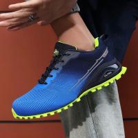 Zapatillas de correr transpirables para hombre, zapatos deportivos de diseñador de lujo, para gimnasio, trotar, informales, para caminar, de verano - details 26