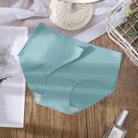 Ropa interior de seda helada para mujer, bragas sin costuras, bragas íntimas para niña, calzoncillos de talla grande, múltiples opciones de colores, lencería femenina, 3 uds. - details 9