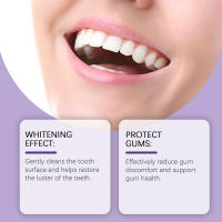 El cepillo de dientes morado proporciona una limpieza suave para los dientes, protege las encías y refresca el aliento. - details 6
