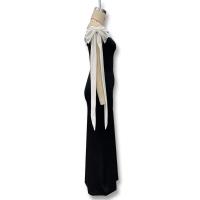 2025 Primavera/Verano Nueva Ropa de Mujer - Vestido Elegante de Una Manga con Volantes Estilo Línea A Sin Mangas. - details 4