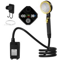 Bomba de camping RV Campamento al aire libre con pantalla completa Pantalla digital inteligente Kit de ducha ajustable de 6000 mAh - details 8