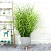 Ramas de plantas artificiales para decoración del hogar, césped artificial de hojas verdes grandes para salas de estar, dormitorios, patios, jardines, - details 5