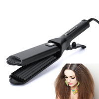Hierro de Peluquería de Cerámica Profesional Dobladillo Eléctrico de Hierro Bordado para Ondas de Cabello Plug de Estándar Europeo Certificado CE - details 6