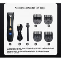 Afeitadora Eléctrica Impermeable Recortadora de Vello Corporal para Hombres y Mujeres - details 3