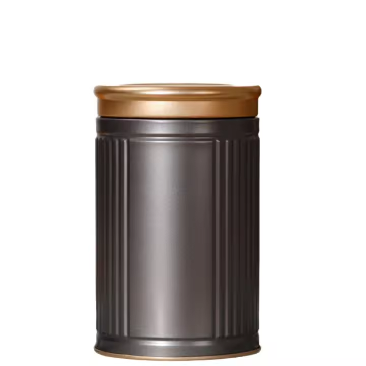 Contenedor de almacenamiento de té portátil y duradero, Mini lata de té vacía, tarro sellado de hierro redondo para oficina, 2 uds. - 1