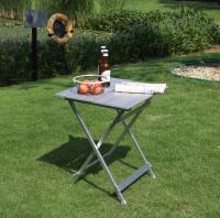 Mesa plegable de aluminio para acampar, mesa auxiliar para balcón, escritorio ultraligero, mesa de picnic plegable - details 13