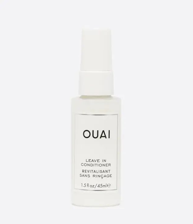 OUAI Leave In Conditioner & Heat Protectant Prime Hair para darle estilo, suavizar los cabellos sueltos, agregar brillo y usar como spray desenredante - No - 1