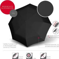Paraguas plegable, 36 cm, Negro (Black) - details 2