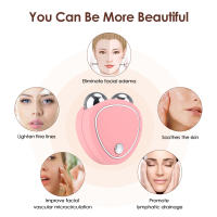Masajeador Facial de microcorriente de baja EMS, máquina de estiramiento Facial, rodillo para rejuvenecimiento de la piel, eliminador de arrugas faciales, dispositivo de belleza - details 2