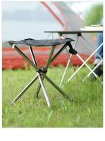 Silla de camping multifuncional para pesca triangular pequeña al aire libre, taburete plegable, silla de parque para necesidades diarias del hogar - details 7
