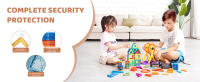 SucceBuy Azulejos magnéticos, 123 piezas para niños, juego de construcción con extras, juguetes STEM para mayores de 5 años - details 3