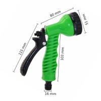 Pistola de pulverización de Agua para Coche, Manguera de lavado de coche ajustable, rociador de Jardín portátil de alta presión, Boquilla, Chorro de Agua de 7 patrones - details 3