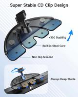 Accesorio universal para instalación móvil con ranura, cabezal de bola de 17 mm para teléfono, soporte para ranura para CD de coche - details 0