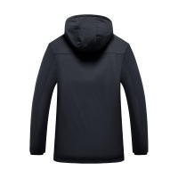 CHAIFENKO Chaqueta de Invierno Gruesa de Poliéster Abrigo de Mano para Hombres con Cremallera - details 4