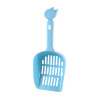 Pala útil de plástico para limpieza de arena de gatos, productos de limpieza de arena, cucharas de comida para perros, suministros para gatos, 1 unidad - details 2