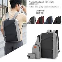Mochila para Laptop de 15.6 pulgadas para Hombre Impermeable con Puerto de Carga USB Mochila de Negocios de Verano Resistente al Desgaste con Dacron Forro de Nylon - details 37