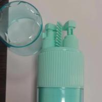 Taza de pasta de dientes multifunción ligera, taza de viaje portátil compacta de plástico, almacenamiento de champú, taza de Camping a prueba de fugas - details 8