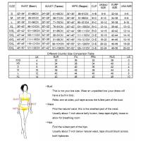 Bikinis de cintura alta para mujer _ bañadores con botones _ bañadores con motivos florales _ bóxers - details 0