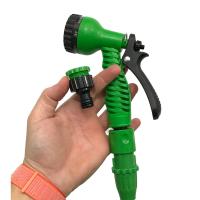 Manguera Extensible con la Presión del Agua, Verde, 15 metros, tubo de carrete mágico - details 3