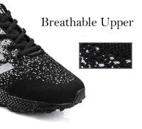Zapatillas de correr transpirables para hombre, zapatos informales antideslizantes de gran tamaño, cómodos para caminar y trotar, Unisex - details 5