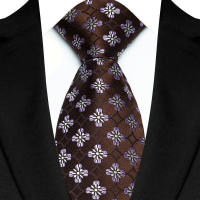 Nueva Corbata Clásica Para Hombre Con Estampado Paisley Lujosa 8cm Jacquard Adecuada Para Negocios Bodas Fiestas Uso Diario Accesorio De Moda Polyester - details 2