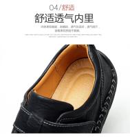 Nuevos zapatos transpirables antideslizantes de lujo a la moda, zapatos versátiles de ocio para hombres, zapatos ligeros y cómodos para caminar - details 17