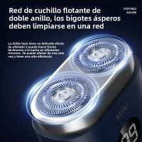 Maquinilla de afeitar eléctrica recargable, lavado de cuerpo completo, maquinilla de afeitar portátil para hombres, mini maquinilla de afeitar - details 2