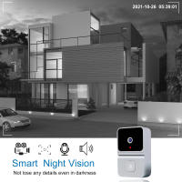 Doodle Timbre de Video Inteligente Wifi Inalámbrico, Visión Nocturna, Alta Definición, Intercomunicador Bidireccional, Almacenamiento en la Nube Impermeable para el Hogar Seguridad Inteligente - details 6