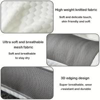 Almohada Cervical para Dormir, Almohada Suave y Cómoda con Partición para Ayudar a Dormir y Proteger el Cuello - details 5