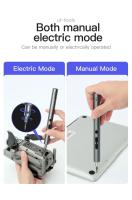 Agujero Eléctrico de Precisión 2023 Tipo-C Recargable Mango de Pluma Inalámbrico y Sin Cable para Reparación de Xiaomi Piezas y Accesorios de Motores - details 2