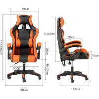 Silla Ergonómica de Oficina Rotación de 360°, Resalto Ajustable de 90° a 120°, Reposacabezas, Reposabrazos, Soporte Lumbar - details 8