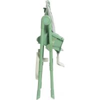 para niños de 6 meses a 3 años (15 kg), trona reclinable con altura y reposapiés ajustables, 4 ruedas, plegable, Azul - details 10