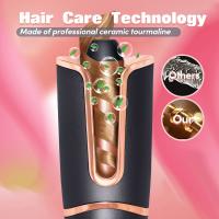 Rizador Automático AEVYVKV Sin Daño para el Cabello, Permanente, Seco y Húmedo, Rizado Rosa - details 3