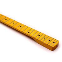 Cuello de Guitarra Eléctrica de 6 Cuerdas V-Glory Brillo Alto Amarillo 21 Fretes Mapa de Canadá - details 6