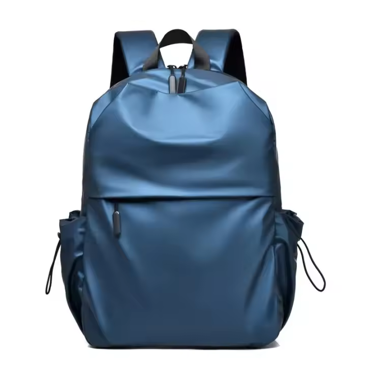 Mochila de ordenador impermeable con cremallera, mochila de viaje Simple, gran capacidad, moda - 1