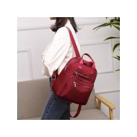 Mochila De Viaje Informal Para Mujer, Bolso De Hombro Oxford Impermeable, Bolso De Mano De Gran Capacidad, Monedero Negro, - details 15