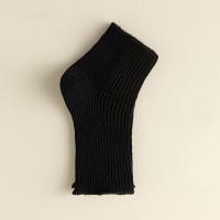 3 pares de calcetines informales de punto con punta descubierta, calcetines de tubo cortos antideslizantes de Color sólido, medias simples, calcetines de media pantorrilla para mujer - details 12