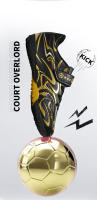 Zapatos de fútbol especiales de entrenamiento de juego de velcro con uñas largas rotas para hombres y mujeres - details 1