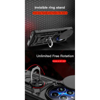 KEYSION Funda Armadura a Prueba de Golpes Realme, Pro + 5G, Anillo de Protección Deslizante para Cámara, Soporte para Teléfono, Cubierta Trasera para OPPO Realme 12 5G - details 3