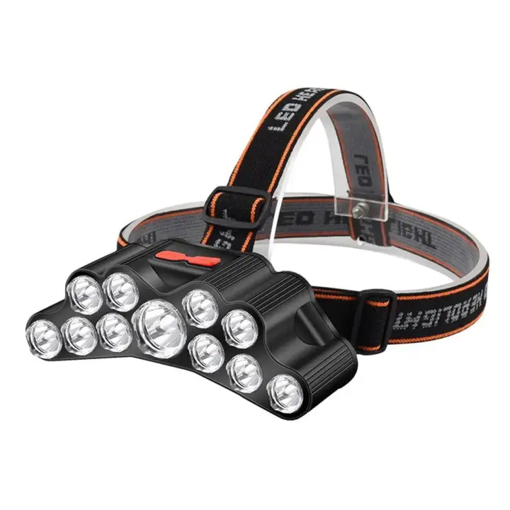 Linterna LED de 11 núcleos ABS Impermeable Luz para Pesca Camping Actividades al Aire Libre - 1