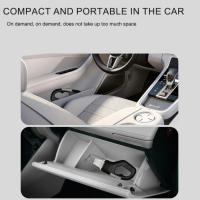Aspiradora portátil de mano para coche, aspirador inalámbrico de 120W con carga USB, potente succión para pelo de mascotas - details 6