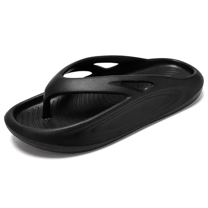 Zapatillas informales para hombre, sandalias ligeras de suela blanda, adecuadas para caminar en la playa y en casa. - 1