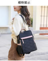 Mochilas informales para mujer, mochila ligera negra, pequeña mochila de viaje para mujer, mochila antirrobo, regalo para mujer - details 15