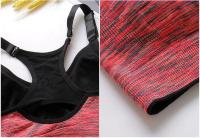 sujetadores deportivos para mujer, Sujetador deportivo para Fitness, Top con formas a prueba de golpes, secado rápido, gimnasio, ropa interior ajustable, sujetador de realce para Yoga - details 13