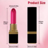 Embalaje privado SEXY Mini Bullet Lipstick G Spot Vibrador 10 modos de vibración Estimulador de clítoris de bolsillo discreto Juguetes sexuales para adultos para juegos Anal Plug - details 2