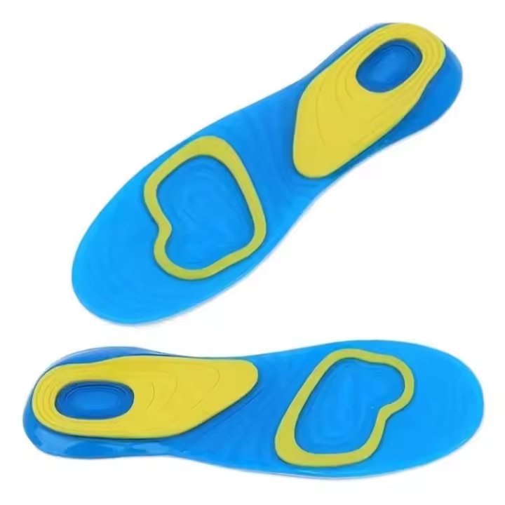 Plantillas de Gel de silicona para zapatos cómodos para hombre y mujer, plantillas de masaje, GD-1, 2 pares - 1