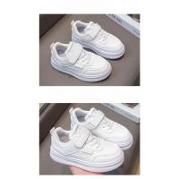 Zapatos de cuero antideslizantes para niños y niñas, zapatillas deportivas informales ligeras, zapatos para correr de suela suave - details 8