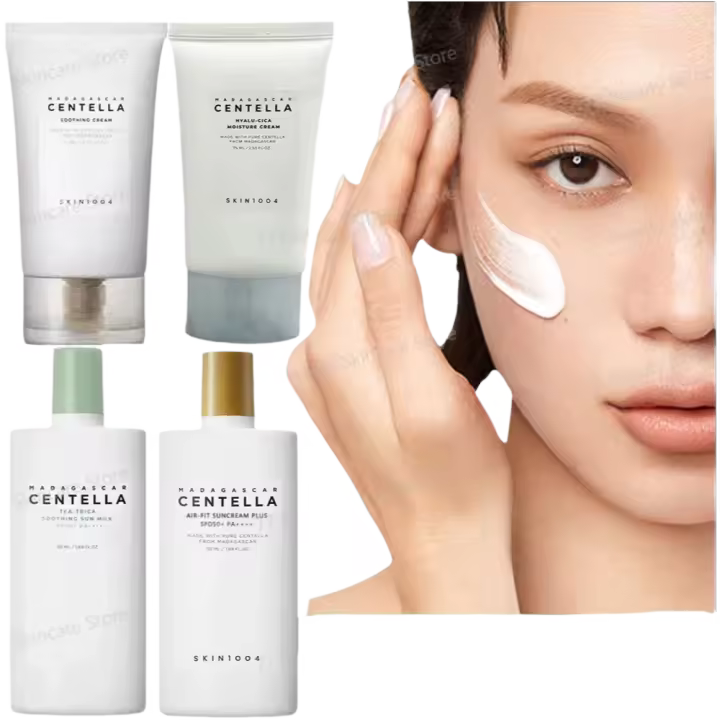 Crema Facial de Centella Asiatica Hidratante Suave y Nutritivo con Ácido Hidratónico - 1