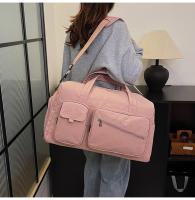 Bolsa de lona deportiva para Yoga, bolsa de gimnasio en seco y húmedo con mochila escolar, bolso de viaje, senderismo al aire libre, Camping, equipaje, mochila escolar - details 2